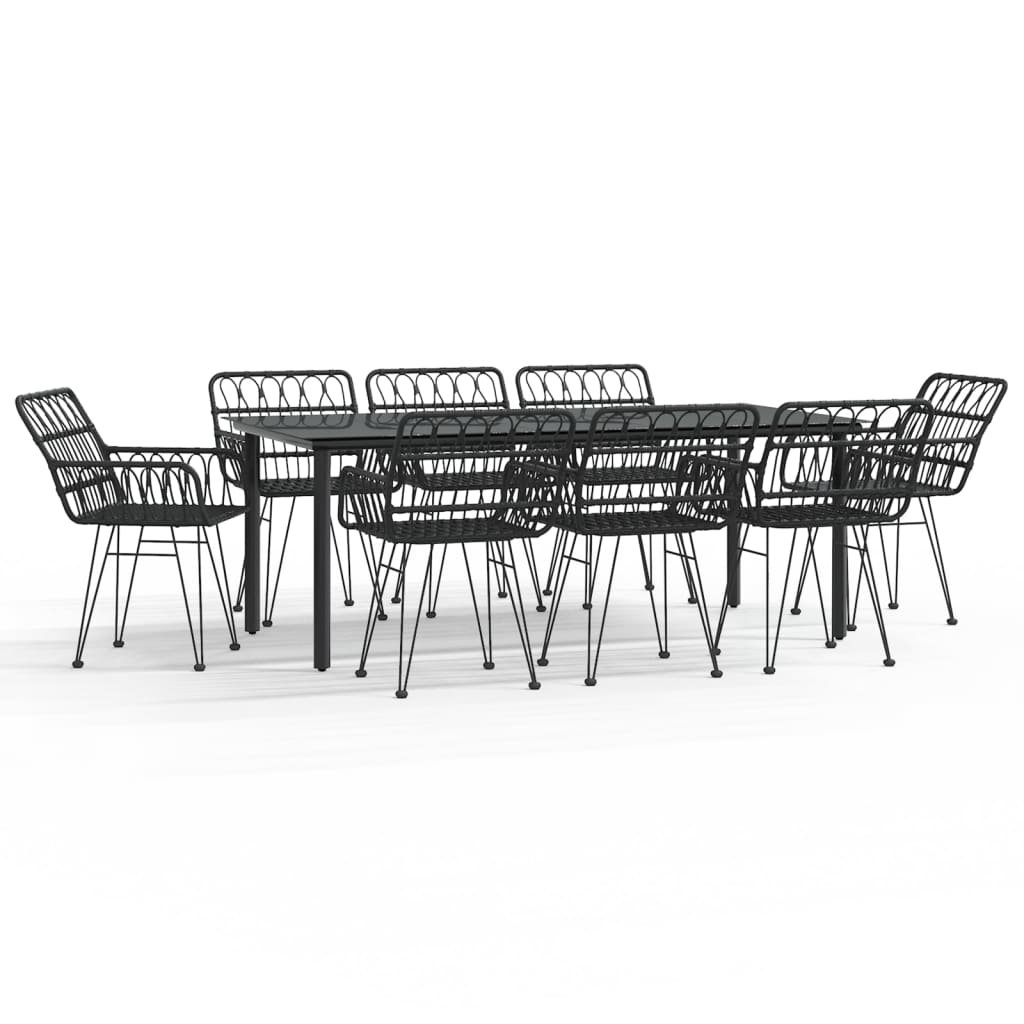 Bayou Breeze Anlin Rectangular 8 Person 78 7 L Outdoor Dining Set